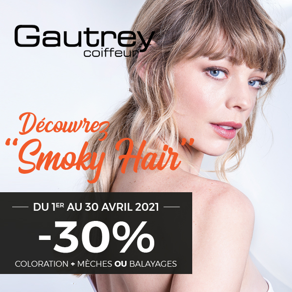 Découvrez "Smoky Hair" chez Gautrey Coiffeur