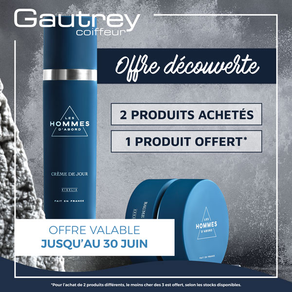 Les hommes d'abord - Offre découverte Gautrey