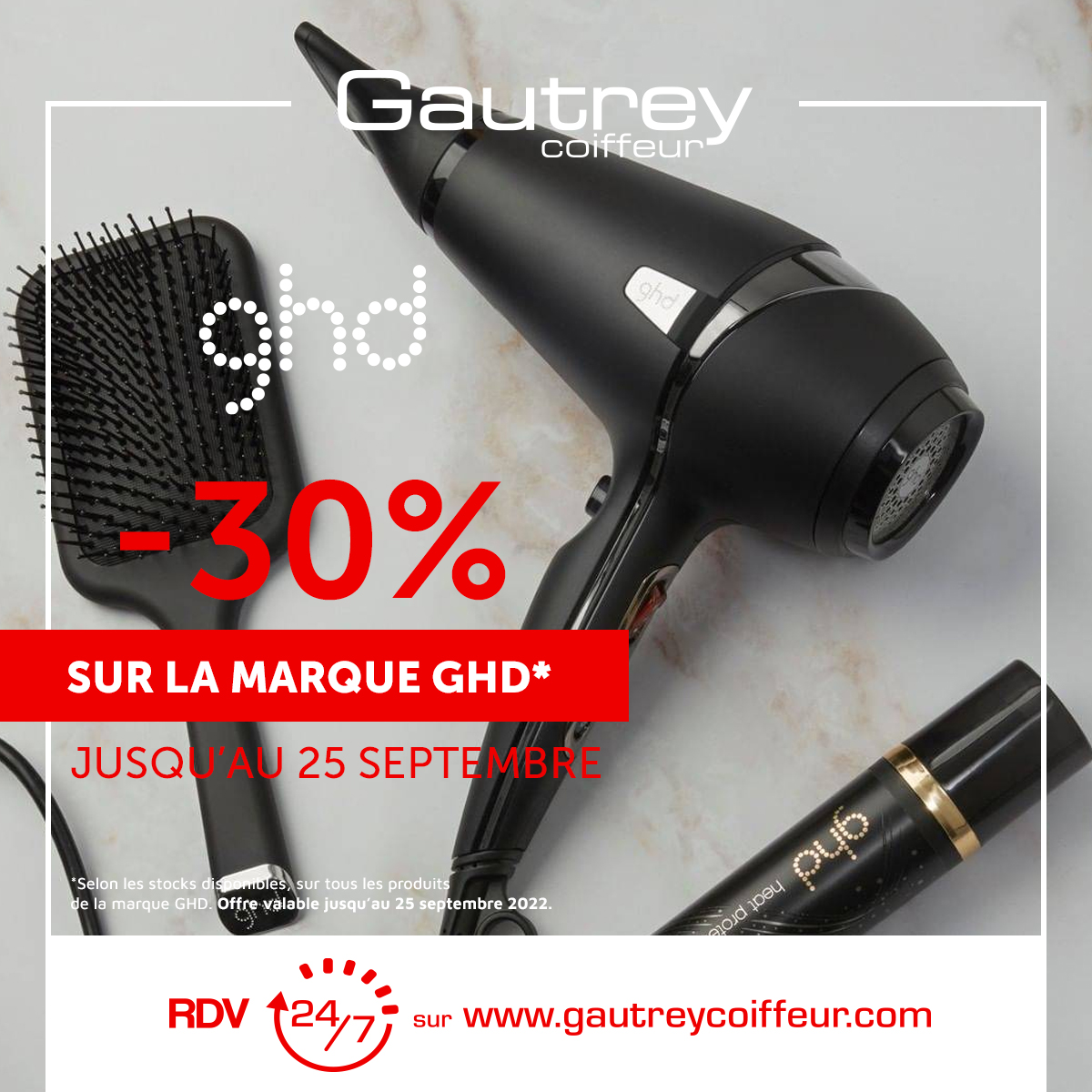 Offre GHD prolongée jusqu&rsquo;au 25 septembre