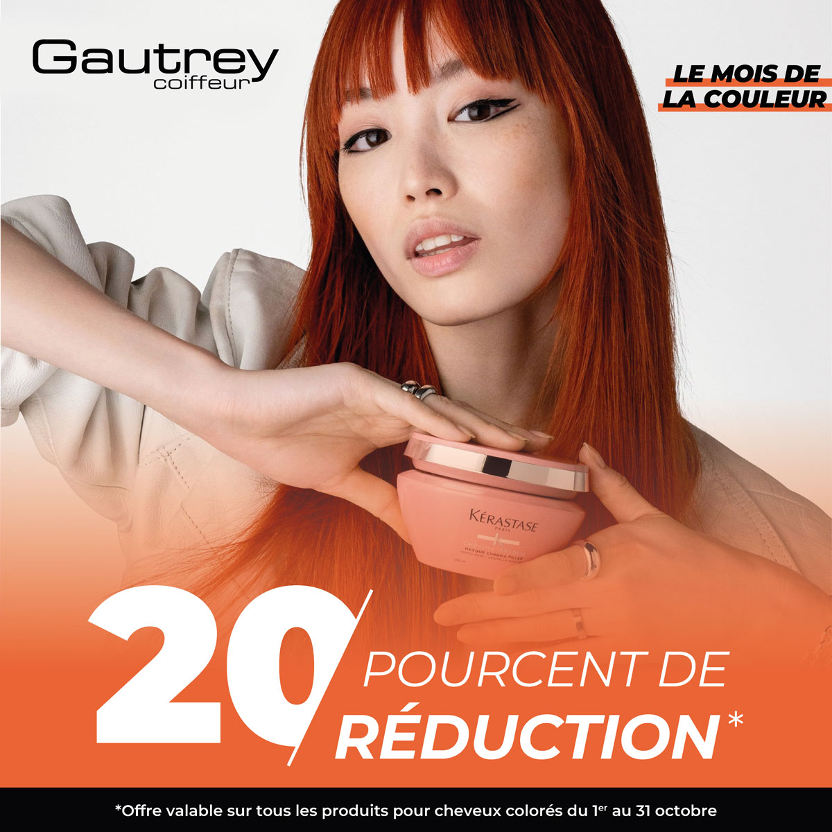20% de réduction sur Kérastase Chroma