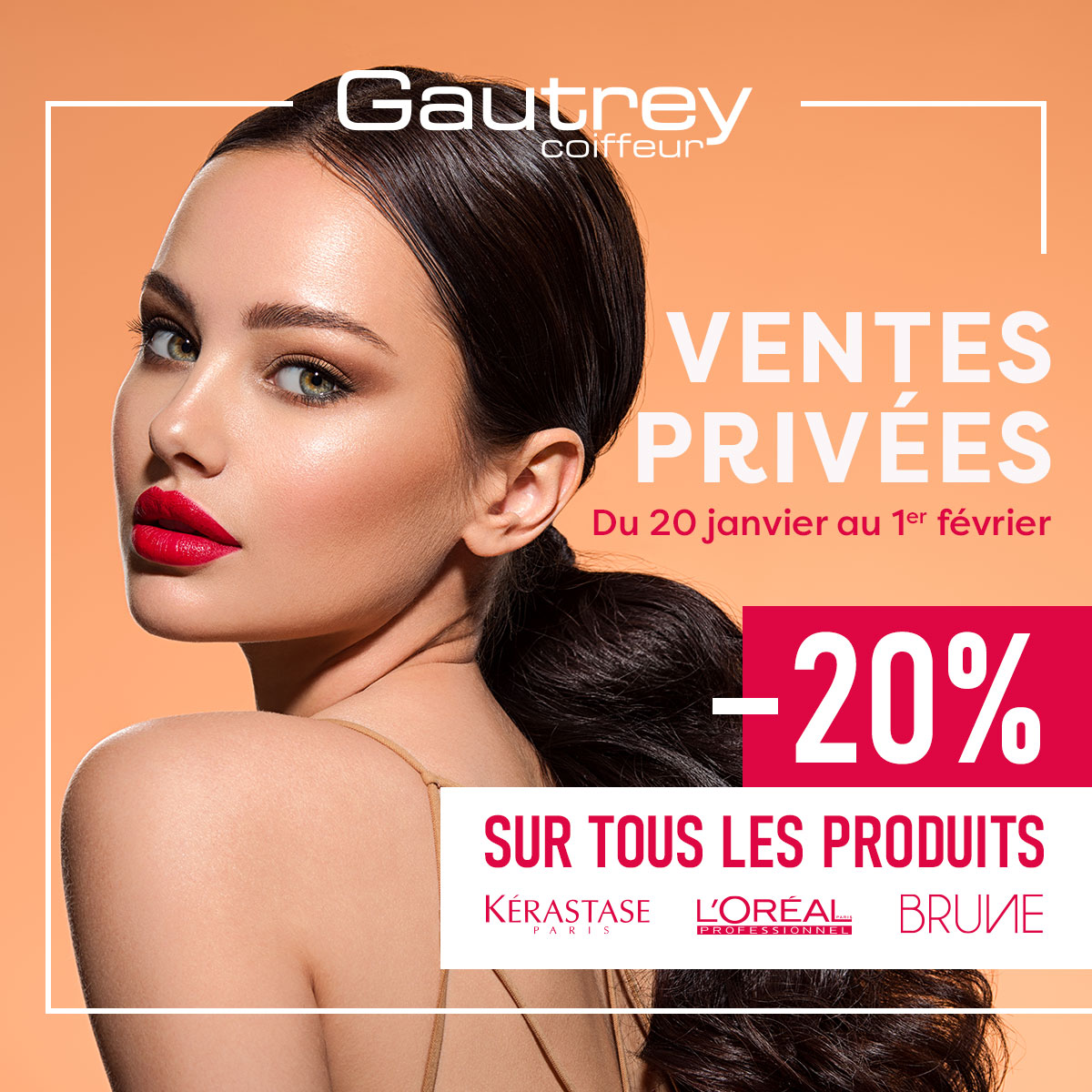 Ventes Privées : -20% de réduction sur une sélection de marques