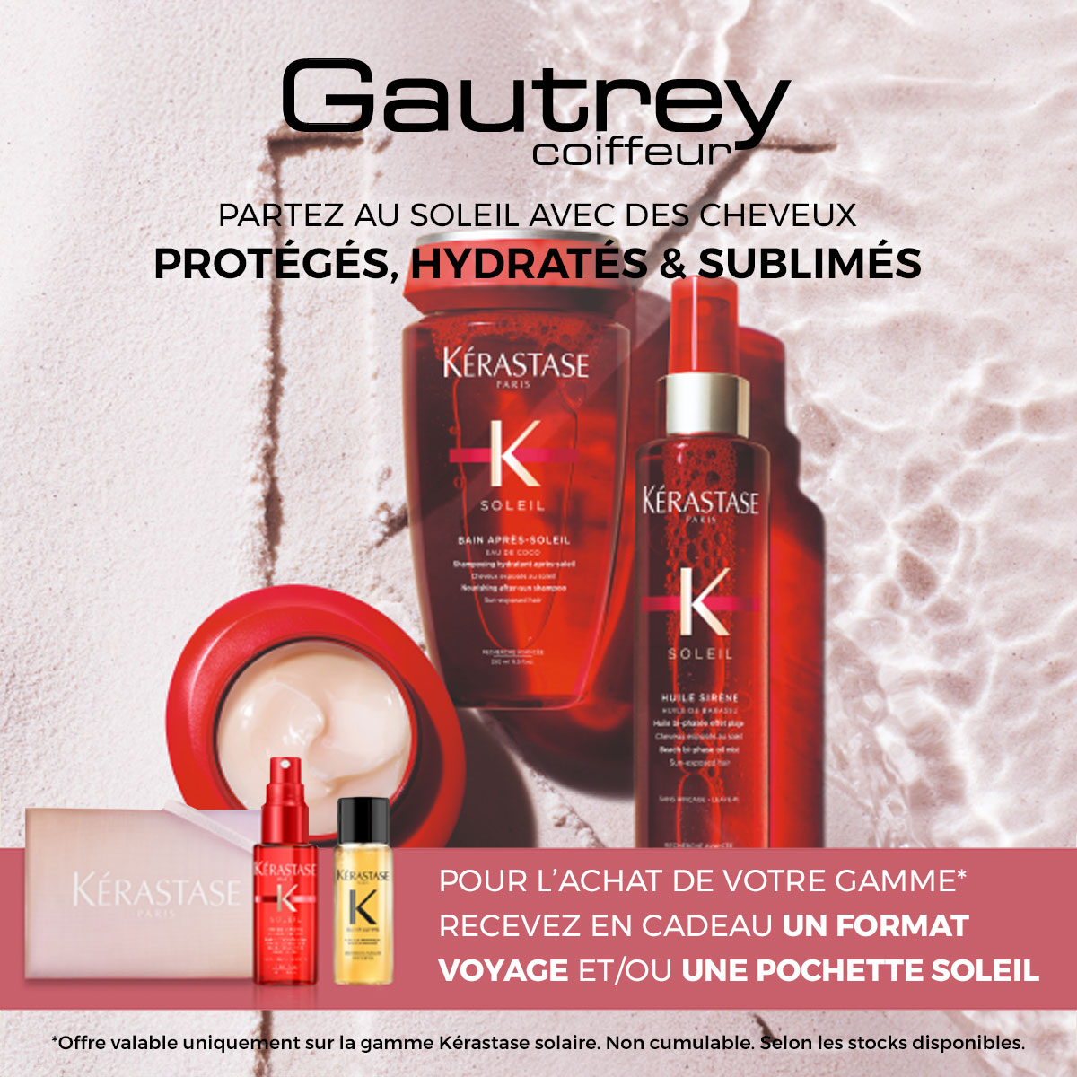 Protégez vos cheveux avec la gamme solaire Kérastase