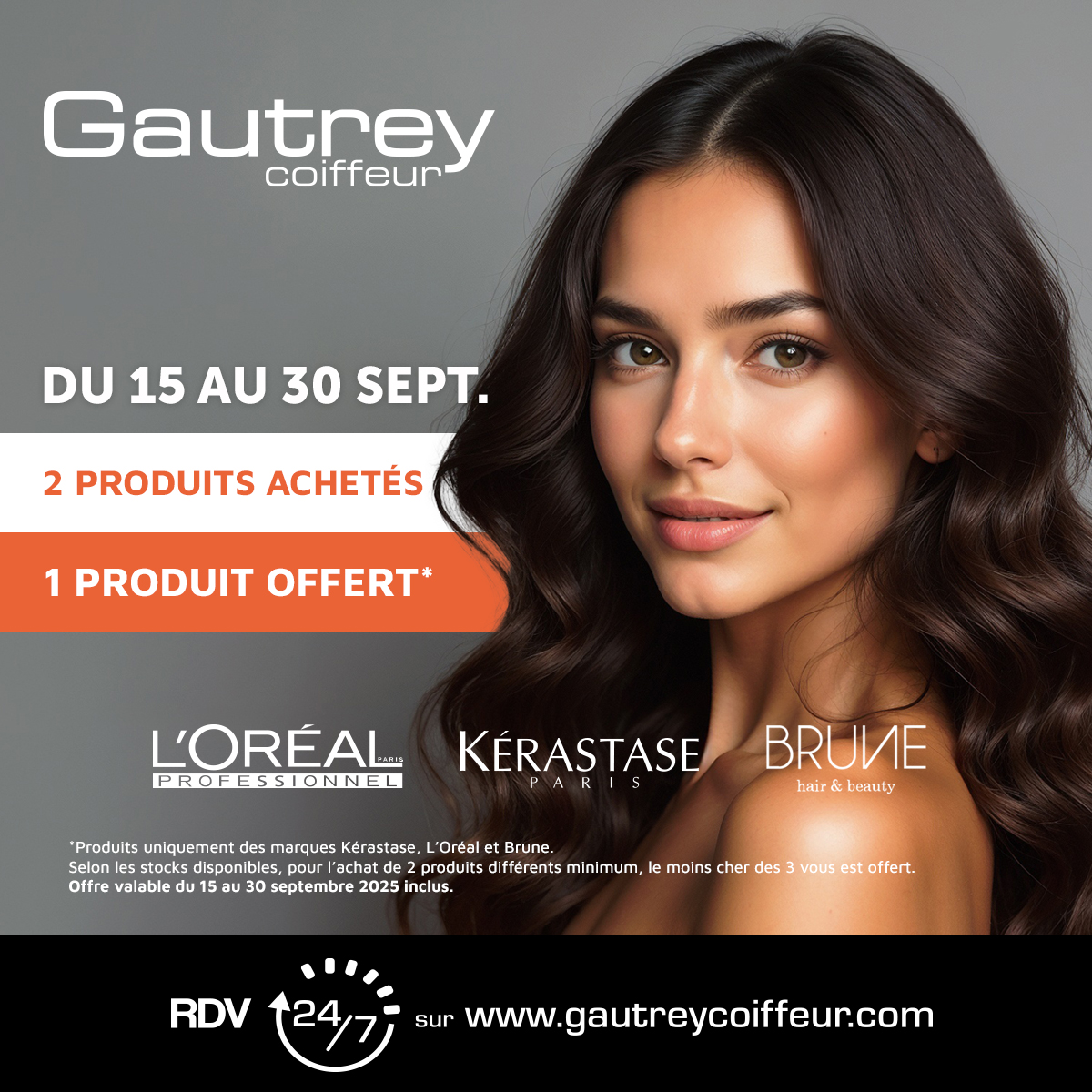 2 produits achetés = le 3ᵉ offert !