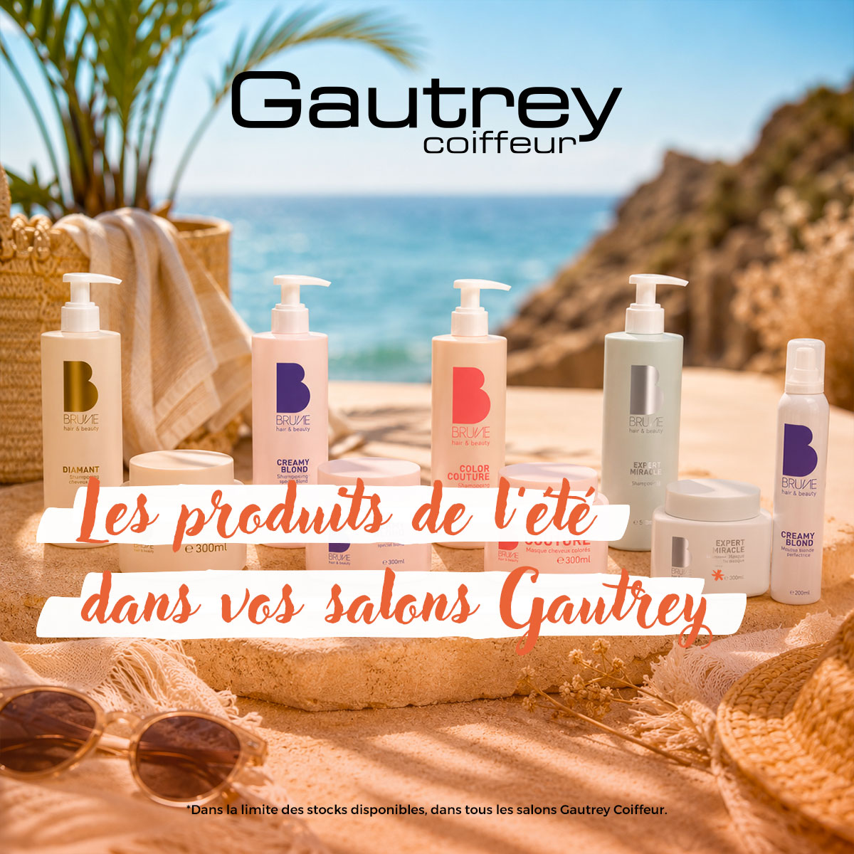 Destination été avec Gautrey | Escale n°1 : Brune Hair and Beauty
