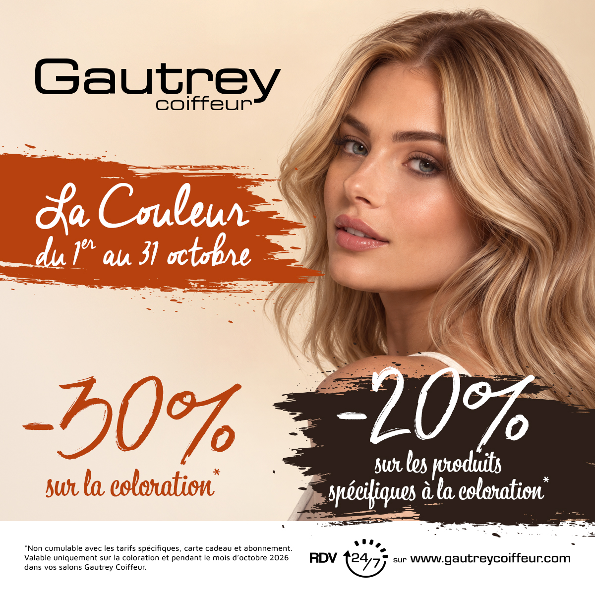 En octobre, c’est le mois de la couleur !